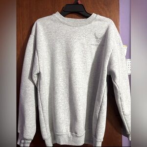 Vintage Men’s US Air Force Crewneck Sweatshirt Made In USA Size  Medium Gray